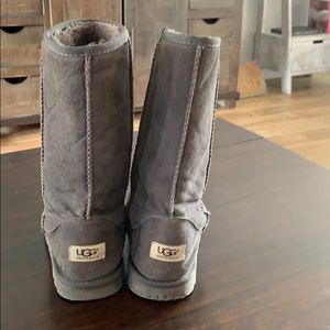 Tall Grey UGG boots